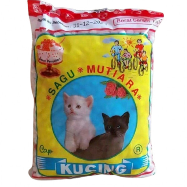 

SAGU MUTIARA CAP KUCING 100GR