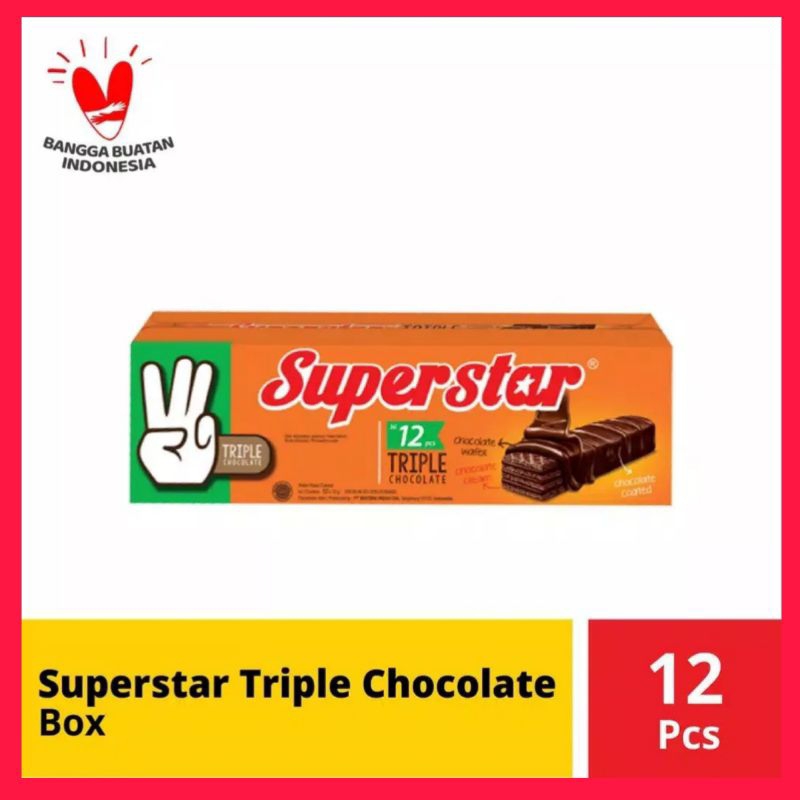 

2 Box Super Star Wafer 24pcs