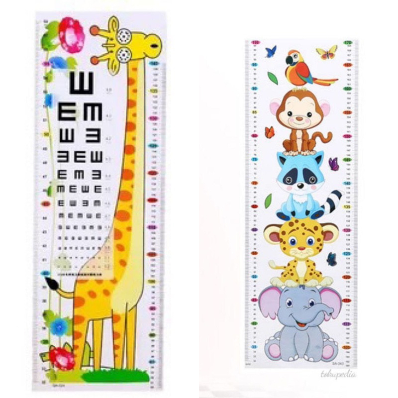 

STIKER PENGUKUR TINGGI BADAN