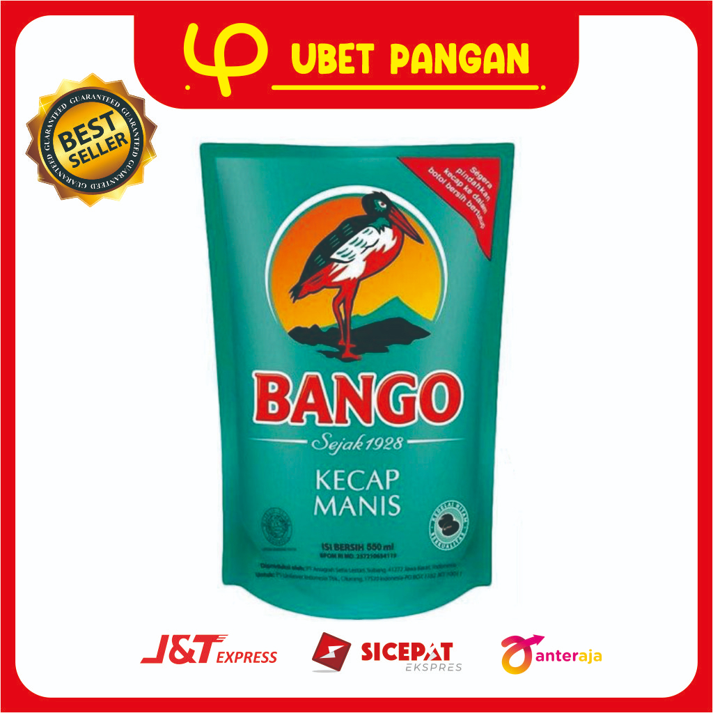 

Kecap Manis Bango refill besar 520ml