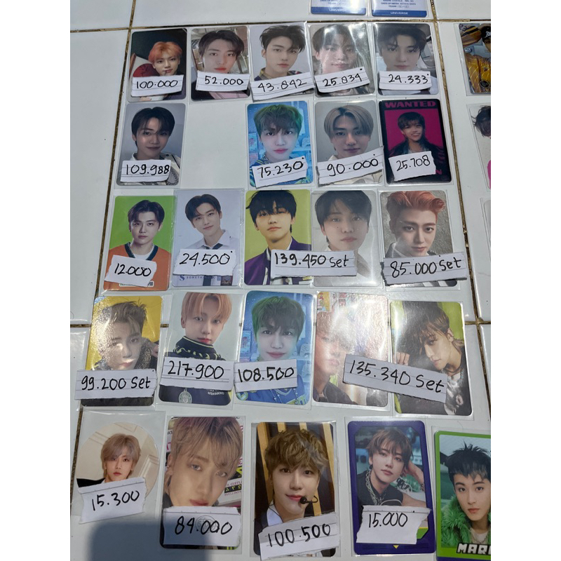 photocard official jaemin album nana glitchmode universe hotsauce pc smcu merchandise murah murce
