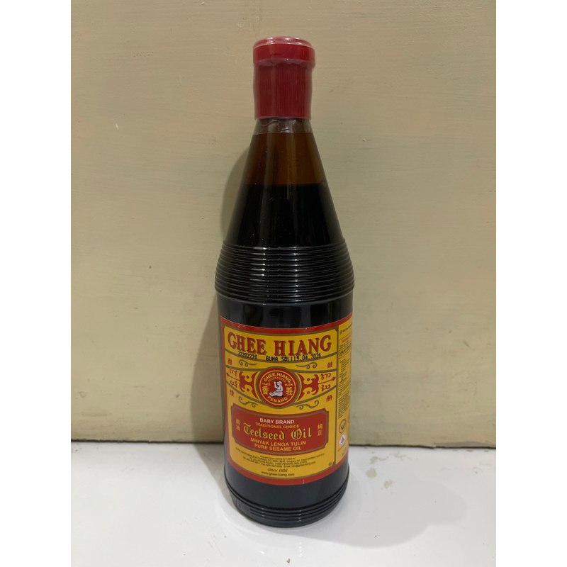 

ghee hiang minyak wijen / teelseed oil / pure sesame oil baby brand 680ml