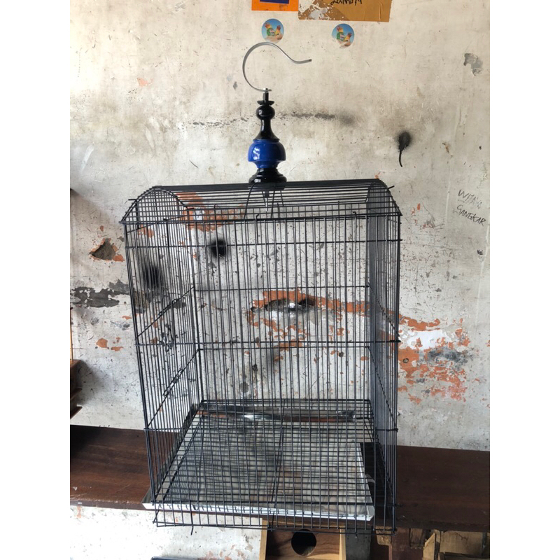 SANGKAR KANDANG KOTAK BESI LIPAT