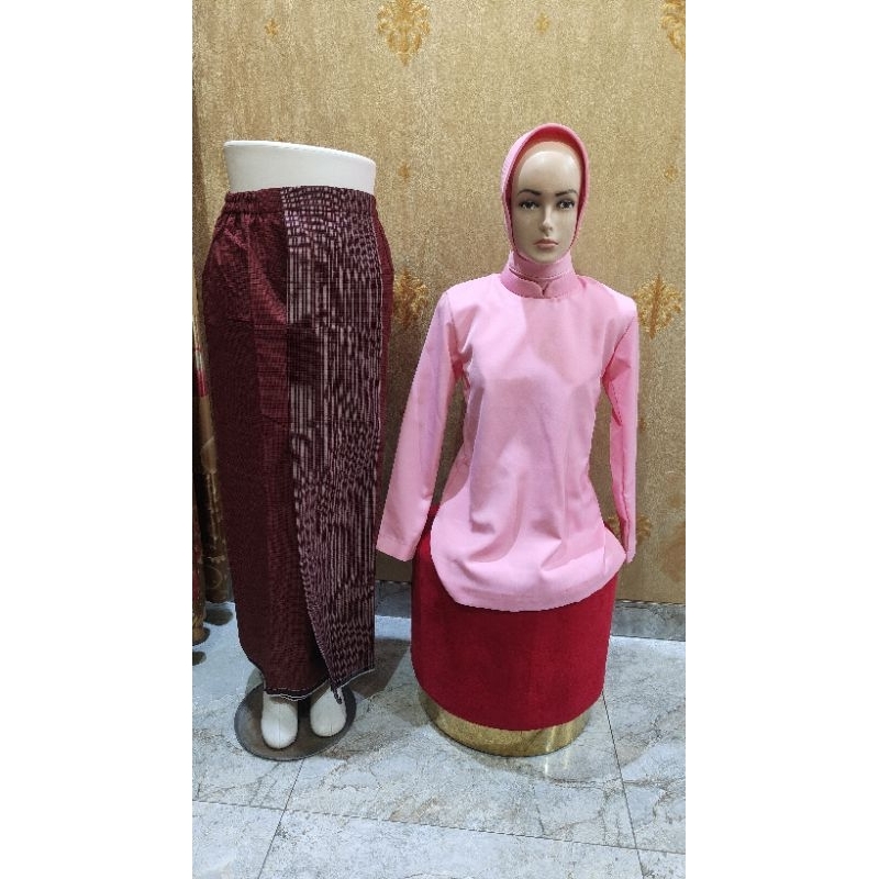 psr bhayangkari muslim terbaru,bj pakai puring,tambah jilbab, satu stel