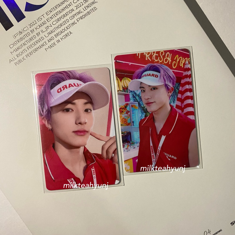 The Boyz Eric Withdrama Lucky Draw WD LD Thrilling Photocard PC selca concept PVC TBZ
