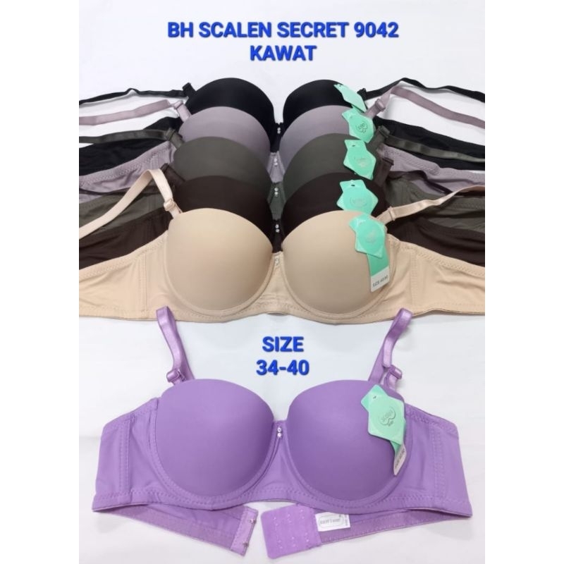 Bh Bra Scalen Secret Licin Pakai Kawat Busa Standar Kode 9042