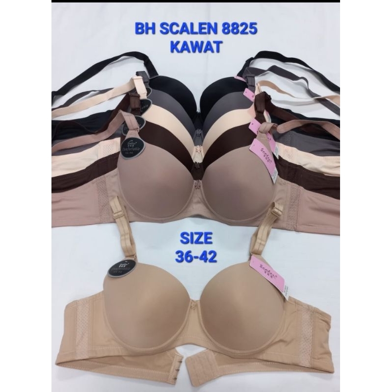 Bh Bra Scalen 8825 Bh Jumbo Cup Besar Cup D Kawat Busa Tipis