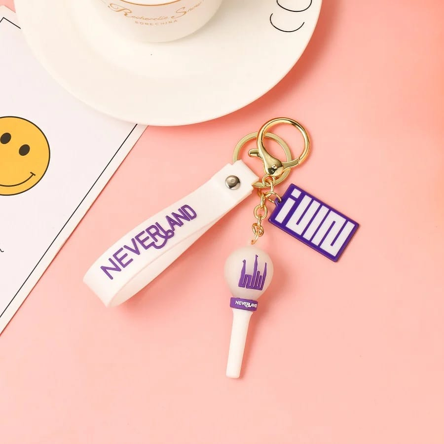 KEYCHAIN LIGHTSTICK 3 in 1 KPOP NCT BLACKPINK TREASURE RED VELVET ENHYPEN  EXO G-IDLE BTS TWICE ASTR