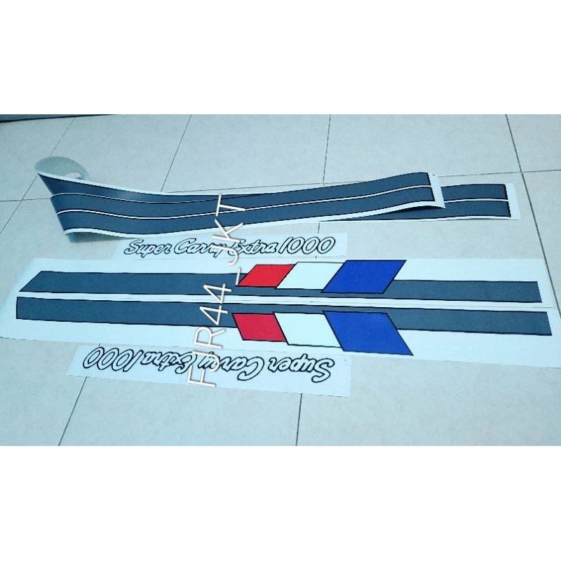 Sticker stiker list body suzuki super carry 1000 minibus/ stiker suzuki carry 1.0 minibus/ stiker ca