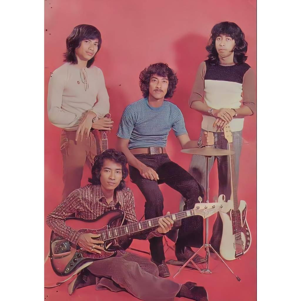 poster band Koes Plus (bisa custom gambar)