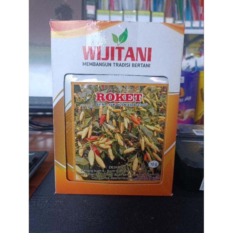 Benih cabai rawit roket 10gram