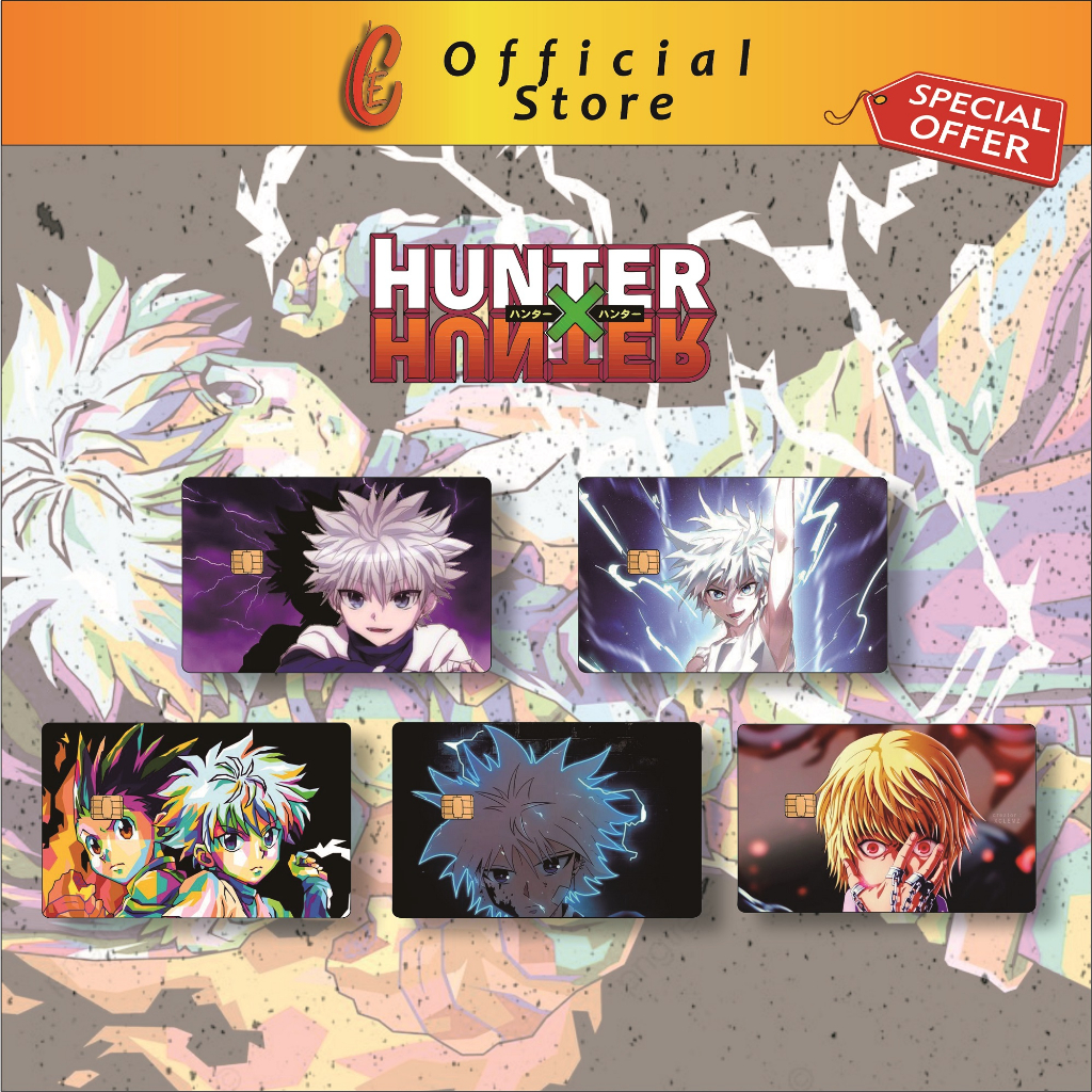 

CEO Card Design - SKIN CARD ATM / STICKER ATM Hologram Hunter X Hunter EDITION