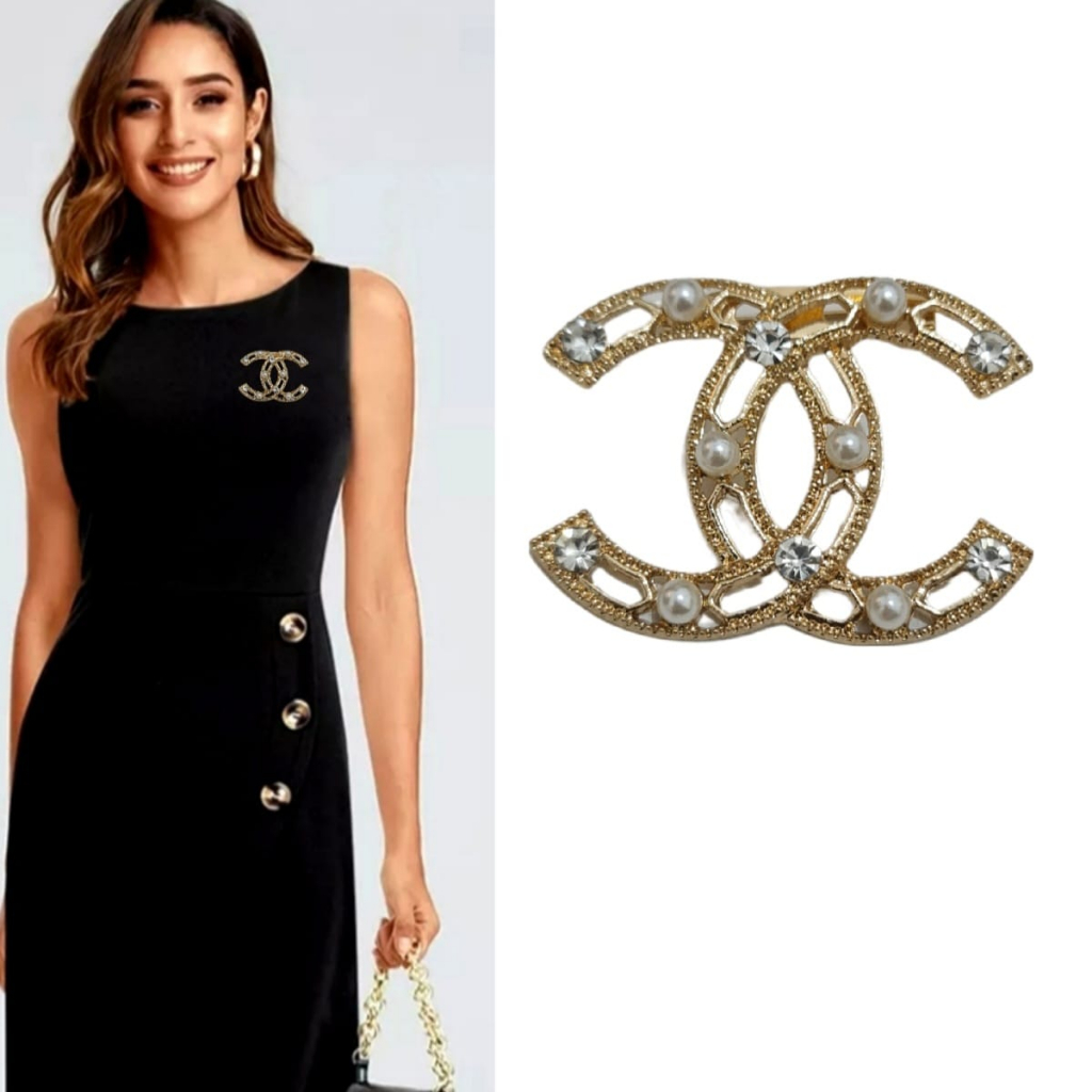 Bros Blazer Mewah Wanita Modern Hijab Atasan Kameja