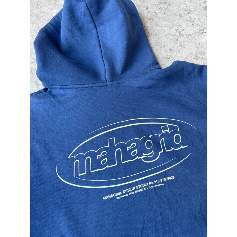 Hoodie Mahagrid Blue Original