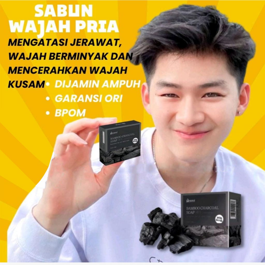 ampuh sabun pemutih wajah pria permanen//sabun pencerah wajah asli permanen