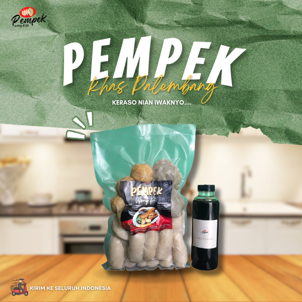 

Pempek Palembang Campur Paket Frozen 25 Pcs + Cuko 250mL - Pempek Khas Palembang - Pempek Tenggiri 100%