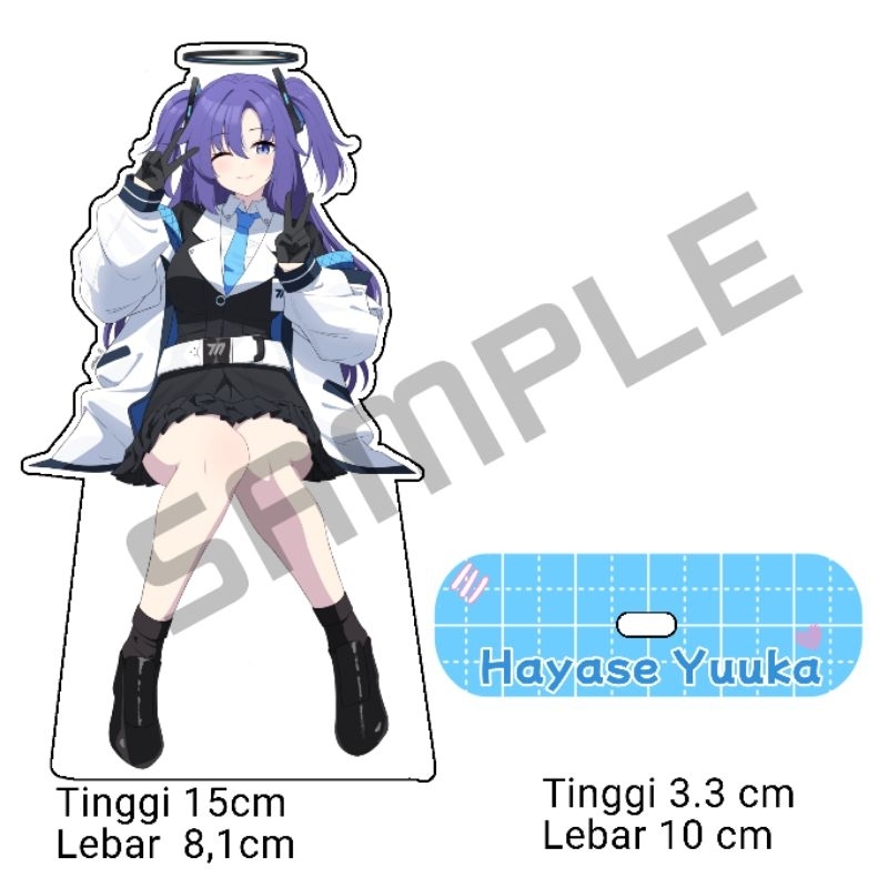 Standee Blue Archive Hayase Yuuka Arkilik
