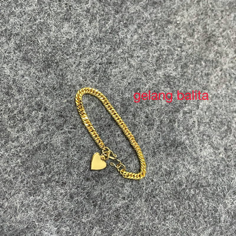 Gelang Anak Replika Mas Murni Anti Karat (yxy)