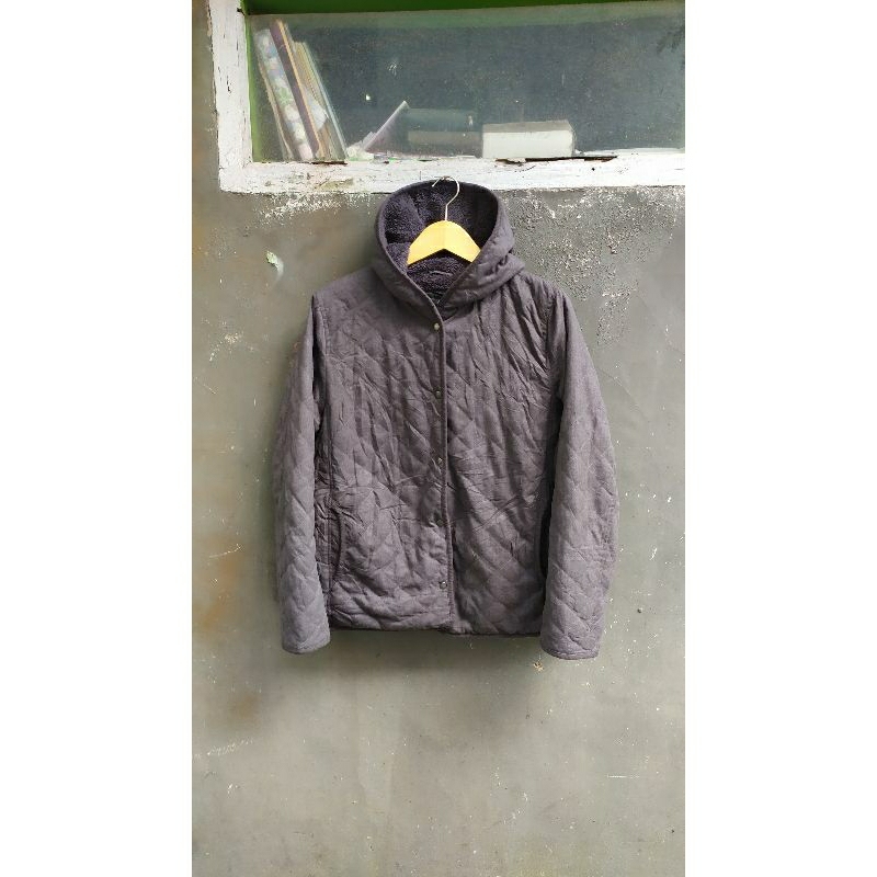 Uniqlo Quilted Sherpa