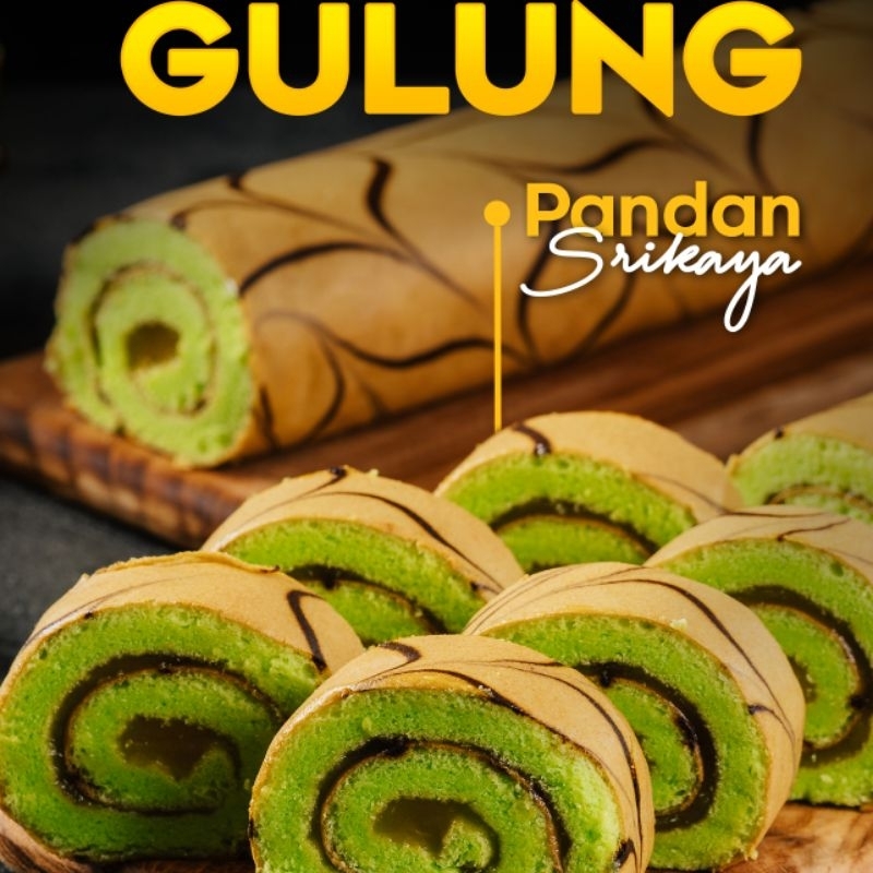 

Bolu Gulung Pandan Lamonde