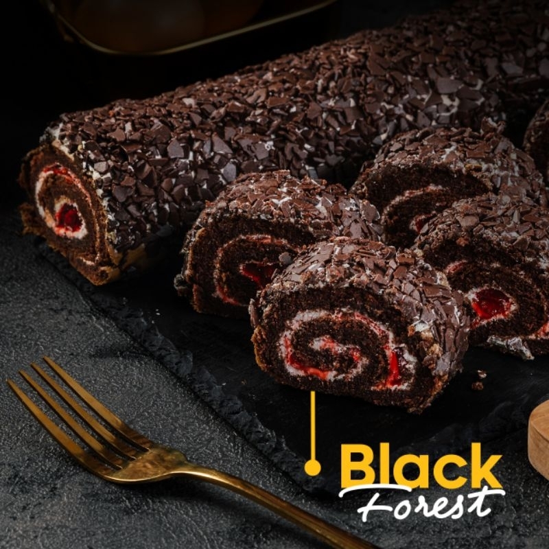 

Bolu Gulung Black Forest Lamonde