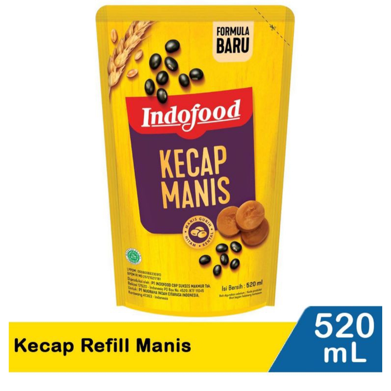 

Kecap indofood 520ml