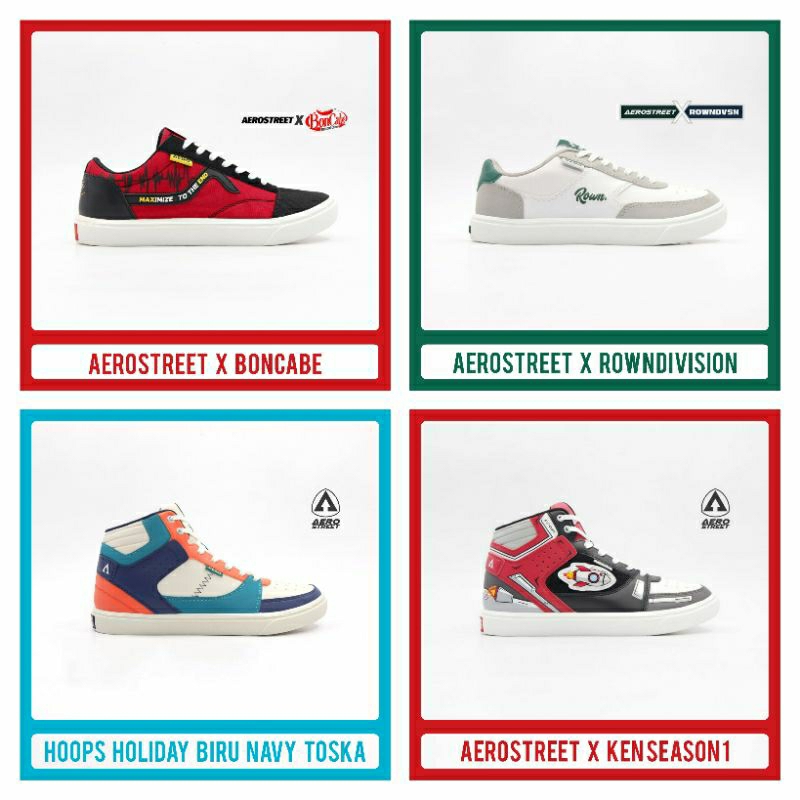Aerostreet Limited Edition size 45 - Sepatu Sneakers Pria Wanita Aero Limited