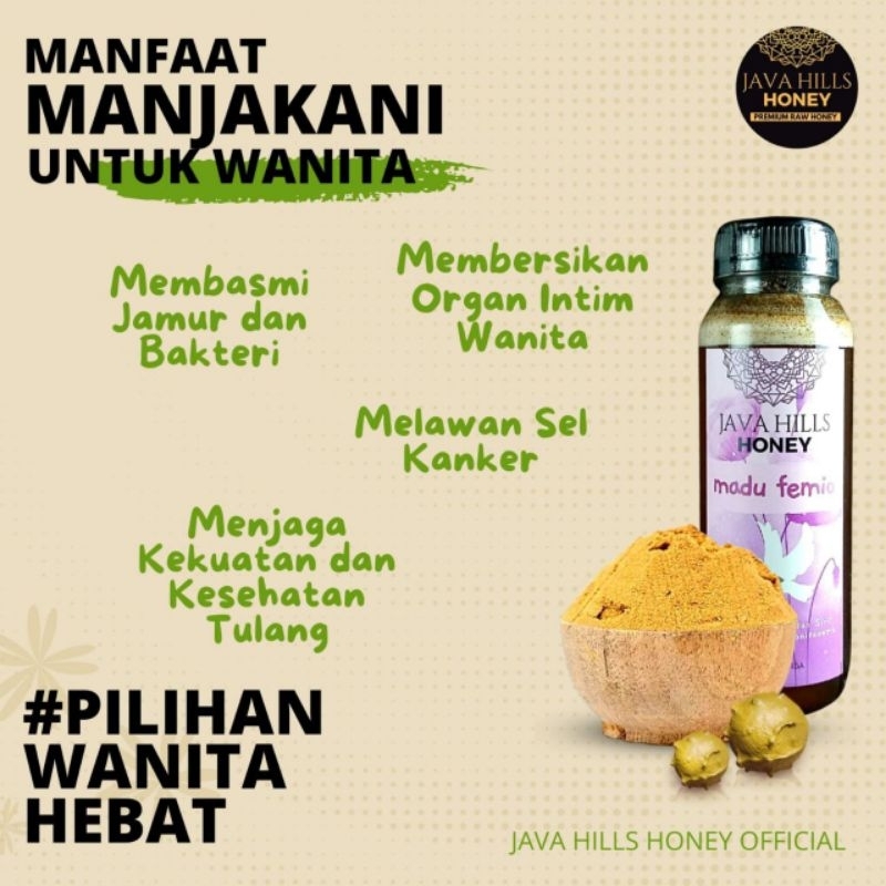 

MADU FEMIO || JAVA HILLS HONEY || MADU HERBAL BERKWALITAS