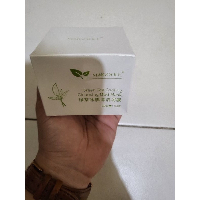 maigoole green tea mud mask