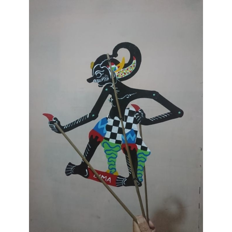 wayang kertas werkudoro / bima