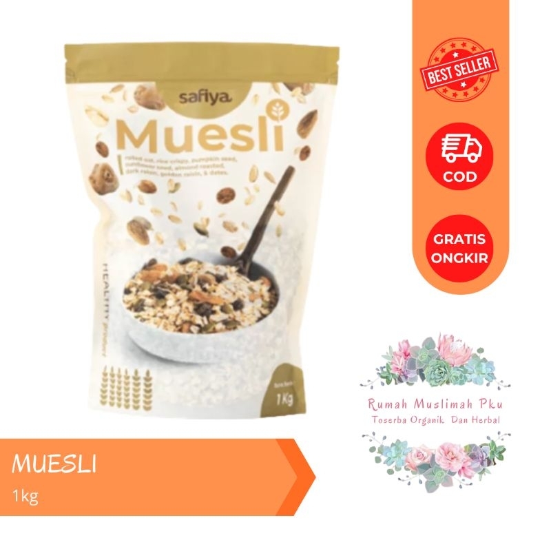 

Muesli Fruit and Seed 1KG | Sereal Sehat Authentic