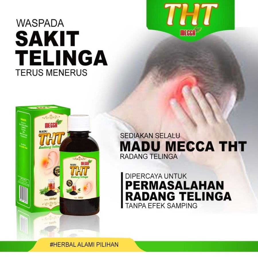 MADU THT RADANG TELINGA MECCA 280GR