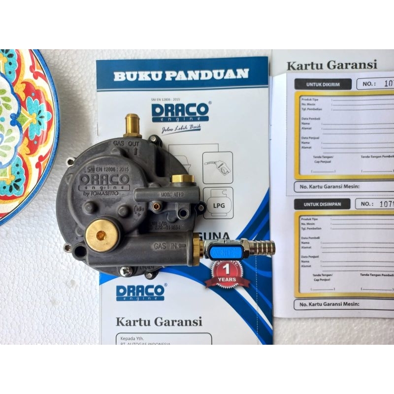 KONVERTER KIT LPG/DRACO ENGINE REDUCER by TOMASETTO ITALI Model AT10