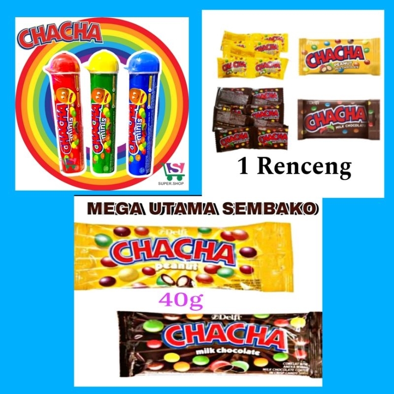 

chacha delfi milk chocolate dan peanut all varian