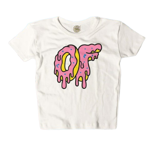 Kaos Crop Top Baby Tee Of Logo By Odd Future Tyler The Creator Vintage Y2k Style Graphic Tee