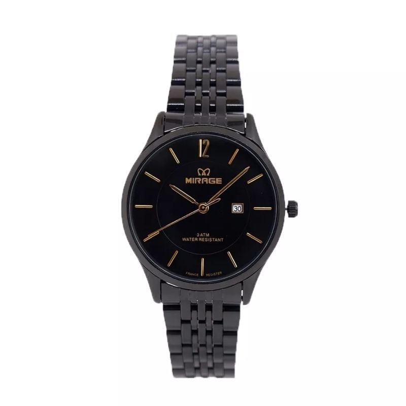 jam tangan Mirage Rante hitam wanita 8647