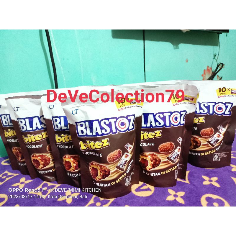 BLASTOZ BITES POUCH ISI 10pcs x 8gr