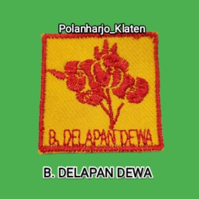 Tanda Regu Pramuka Putri Delapan Dewa / Tanda Regu Pramuka Delapan Dewa / Tanda Regu Delapan Dewa