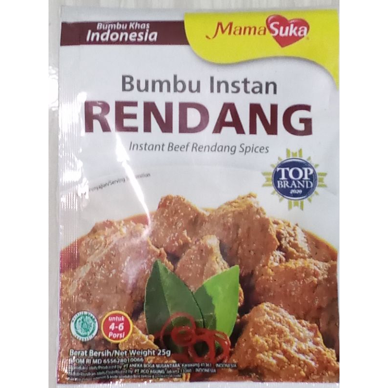 

Bumbu rendang Mama suka 25 gr