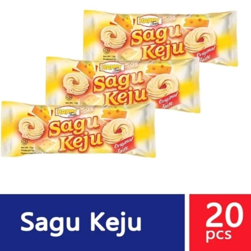 

Sagu Keju Happy Time / Sagu Keju Rencengan