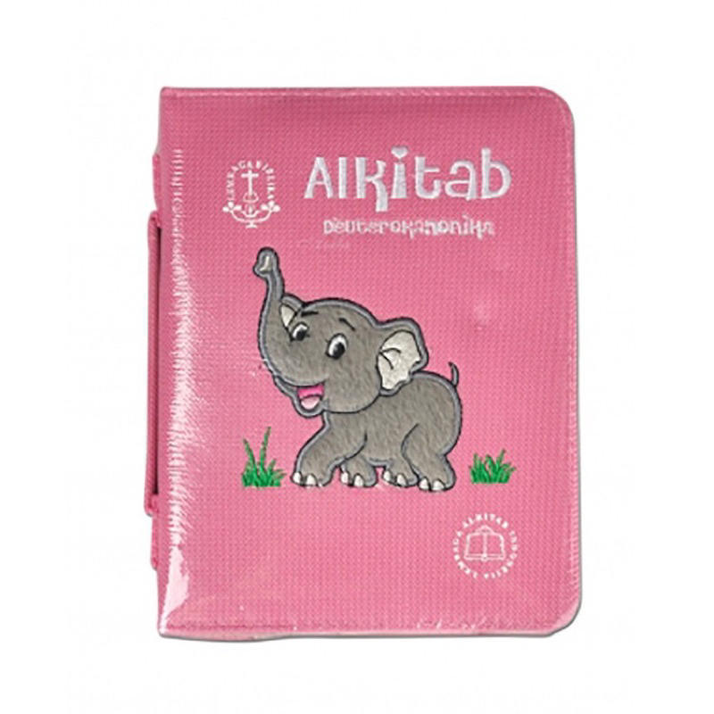 

Alkitab Anak Katolik Deuterokanonika Lucu Pink Design Gajah Animal