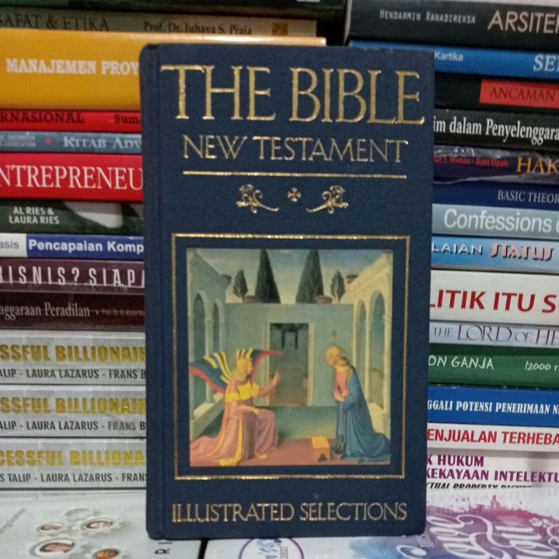 Buku impor - THE BIBLE NEW TESTAMENT+ ILLUSTRATED SELECTIONS