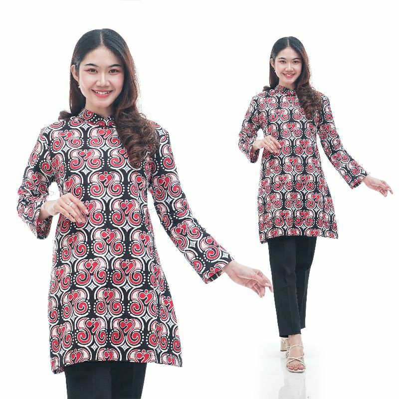 Baju batik CapTunik seragam BKKBN motif Harganas 2023