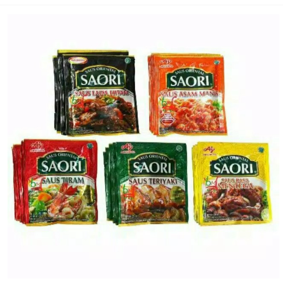

1RTG Saori Saus tiram, teriyaki, asam manis, mentega dan lada hitam