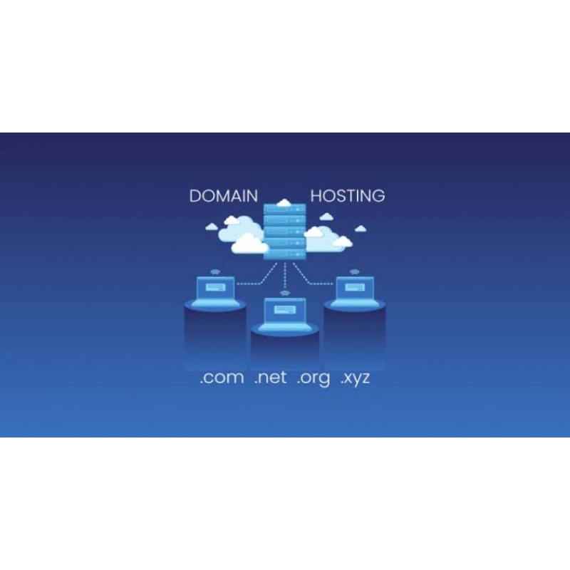 DOMAIN DAN HOSTING AKTIF 1 TAHUN