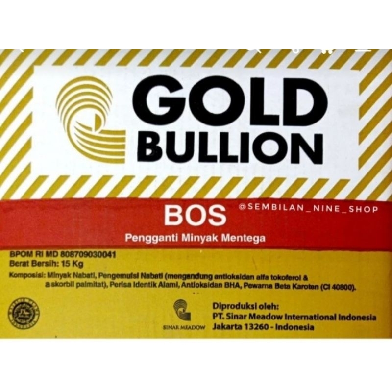 

Butter oil Subtitute/BOS Gold Bullion