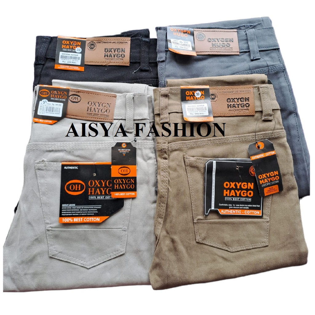 promo celana panjang pria terbaru celana oxy hugo terbaru celana jeans pria terbaru