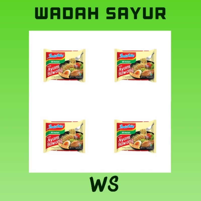 

Indomie Ayam Bawang ( 4 Pcs ) | Bisa Di Mix | Wadah Sayur Bogor