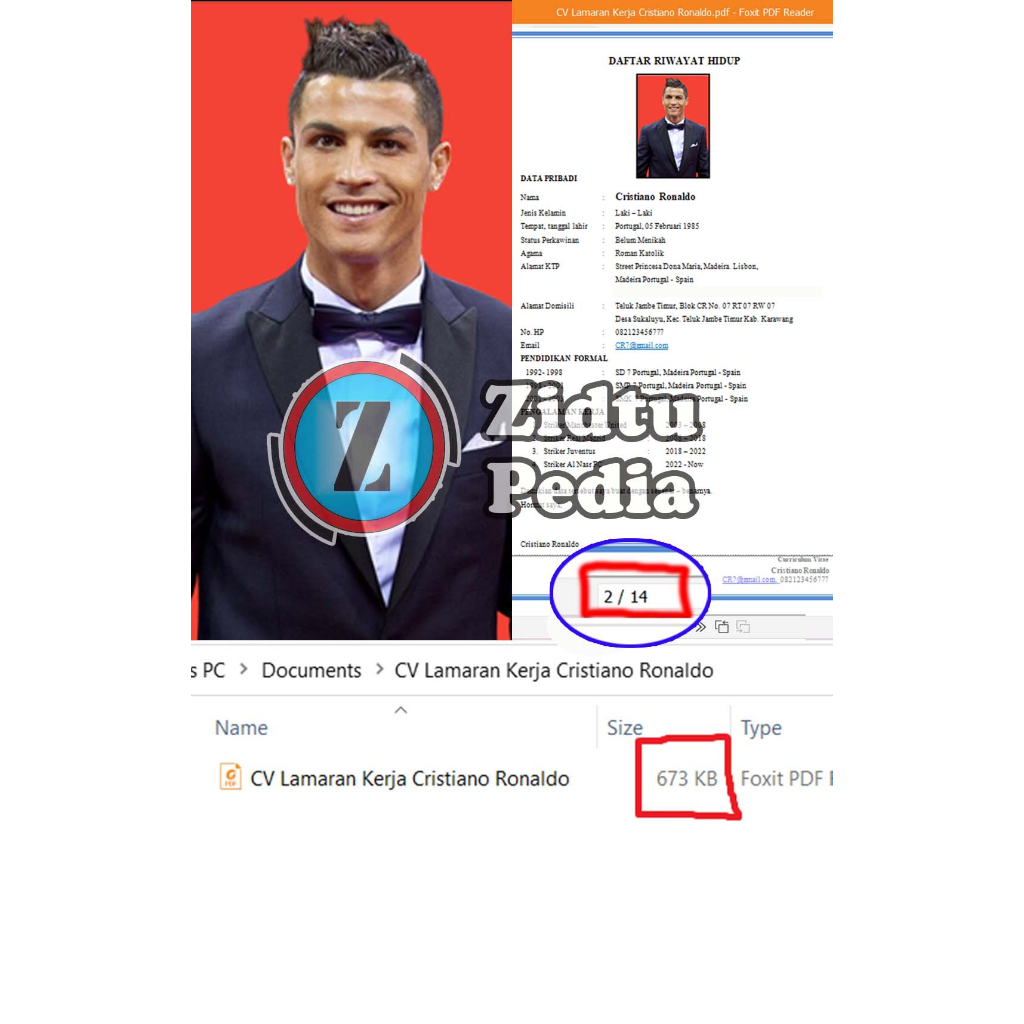 Jasa CV Lamaran Kerja file PDF dibawah 1 MB Murah Meriah