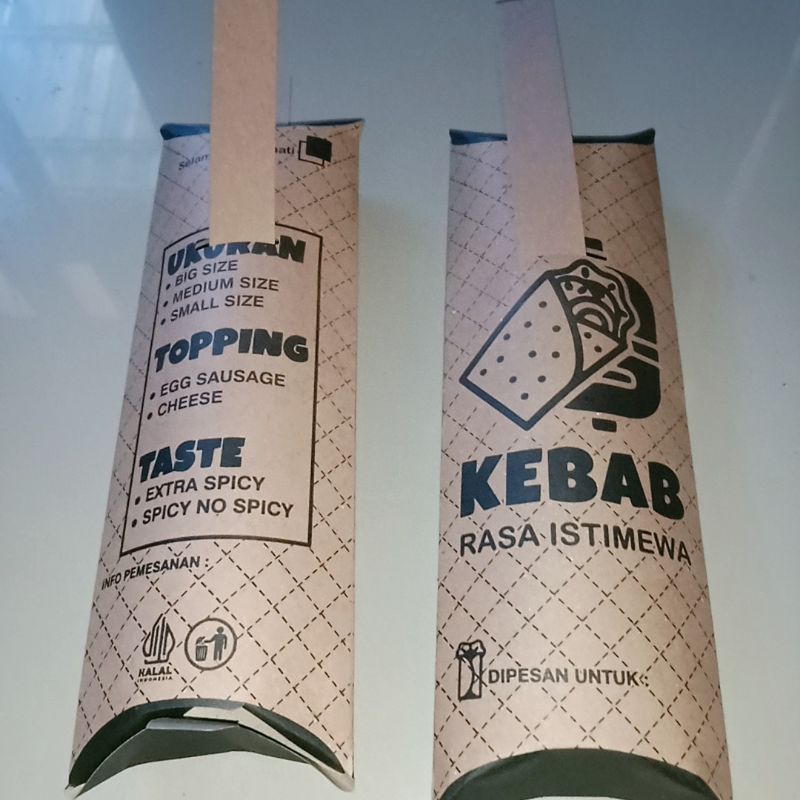 

kertas kebab 100lembar Kraft